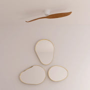 Aeratron Plus AE2+ Two Blade 50 White and Light Woodgrain DC Fan