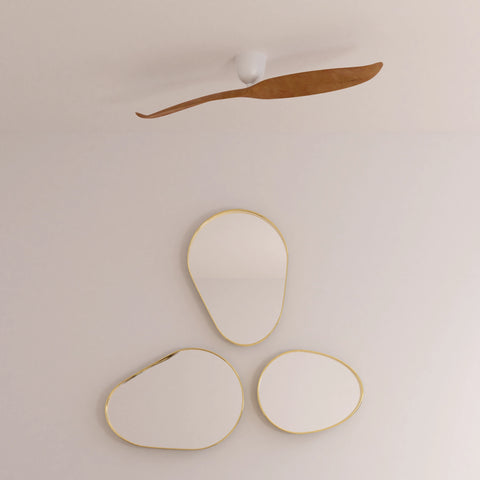 Aeratron Plus AE2+ Two Blade 50 White and Light Woodgrain DC Fan