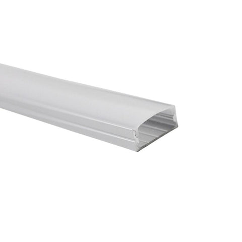 Aluminium extrusion channel 10 x 23.5mm wide 2m length