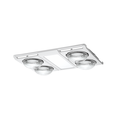 Profile Panel 4 Heat Light Exhaust White