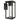 Ryde 1 Light E27 Black with Clear Glass IP43 Exterion Wall Light