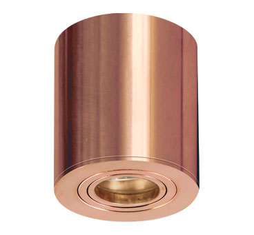 Shelley 240v GU10 Copper Surface Mount Down Light
