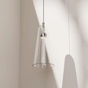 Skua 5w LED CCT 255mm Brushed Nickel IP20 COB Beam Pendant