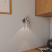 Skua 5w LED CCT 255mm Brushed Nickel IP44 COB Beam Wall Light