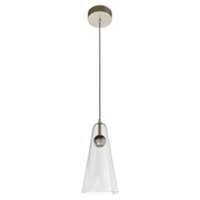 Skua 5w LED CCT 255mm Brushed Nickel IP20 COB Beam Pendant