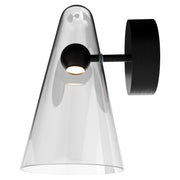 Skua 5w LED CCT 255mm Black IP44 COB Beam Wall Light
