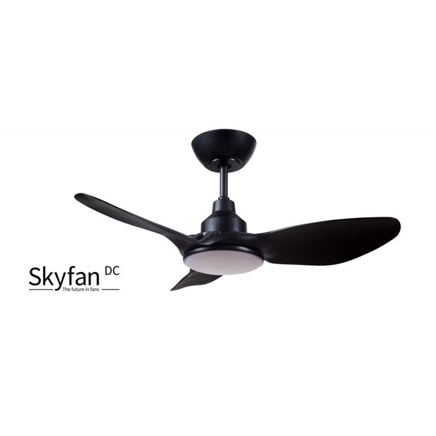 Skyfan 36 DC Ceiling Fan Black CCT LED