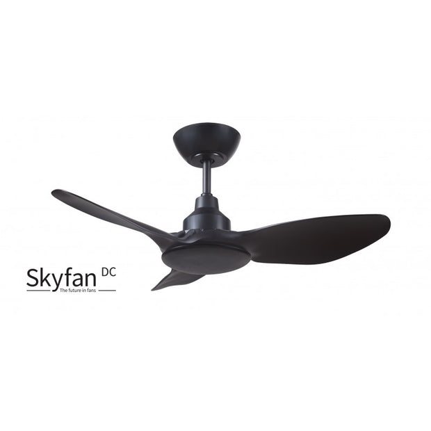 Skyfan DC 36 Inch Ceiling Fan Black (Optional Extra App Or Wall Control)