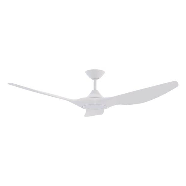Strike 60 Inch DC 3 Blade Ceiling Fan White