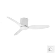 Studio 48 DC Ceiling Fan White with Wall Control