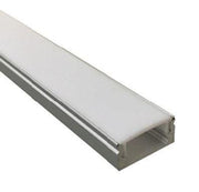 Aluminium Extrusion 3m Surface Mount Profile Silver