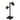 Cartagena Table Lamp Black and Wood
