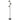 Cartagena 3 Light Floor Lamp Black and Wood