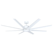 Titanic 72 DC Ceiling Fan with LED Light White