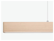 CLIMENE 3 40W LED CCT 2400mm Oak Pendant