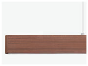 CLIMENE 3 30W LED CCT 1200mm Walnut Pendant