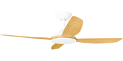 Vanga 48 DC Ceiling Fan White with Bamboo Blades