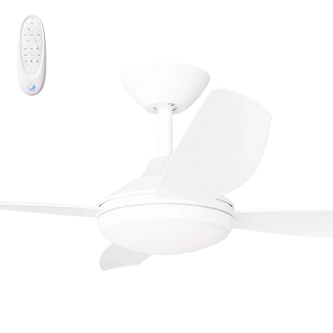 Vanga 48 DC Ceiling Fan White with LED Light