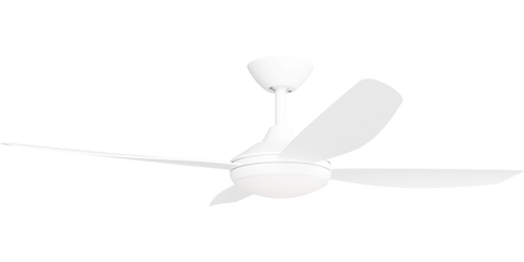 Vanga 52 DC Ceiling Fan White with LED Light