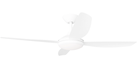 Vanga 52 DC Ceiling Fan White with LED Light