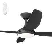 Vanga 56 DC Ceiling Fan Black with LED Light