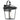 Verona 1 Light Black with Clear Glass IP43 Exterior Wall Light