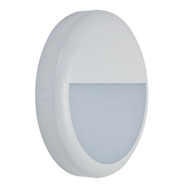 Versa 300 Eyelid Round White 15w/18w/25w Switchable LED Tri Wall Light
