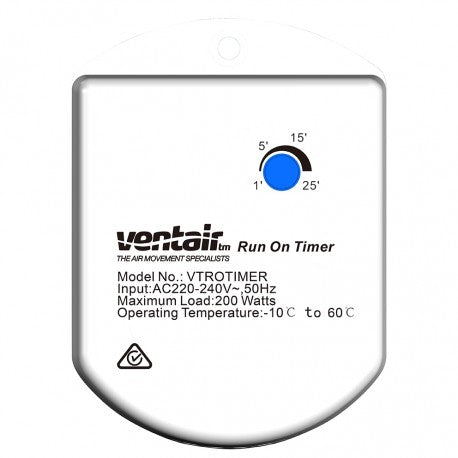 Run On Timer For Exhaust Fan