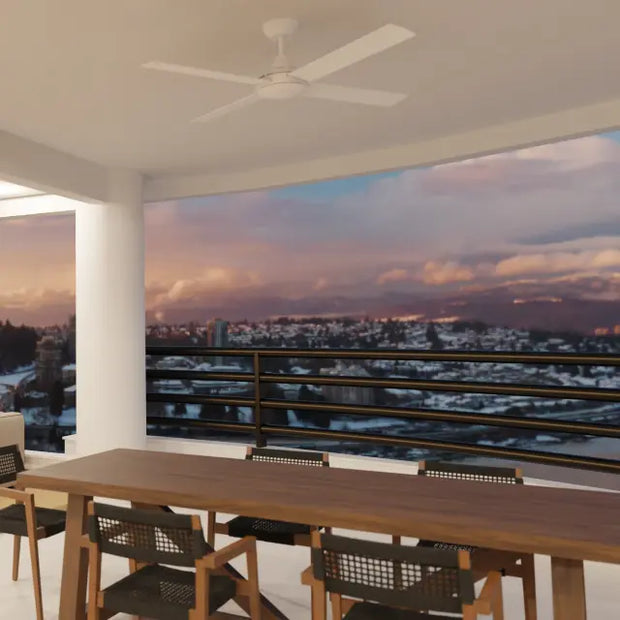 Heron V2 AC 52 Ceiling Fan White ABS Blades