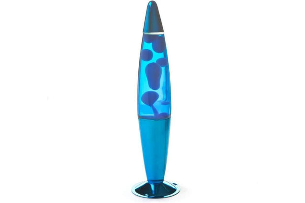 Peace Metallic Lava Lamp blue blue blue - Lighting Superstore