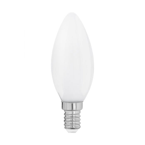4w E14 Candle Frosted Warm Extra White Non-Dimmable LED