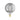 4w E27 G125 2000k- Warm White Dimmable Black Transparent Spiral Globe