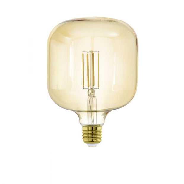 4.5w E27 T125 2200k-Warm White Dimmable Amber Glass