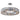 Allegri Rondelle 9L Pendant - Large, Chrome