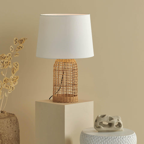 Dune Table Lamp Bamboo - Lighting Superstore