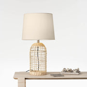 Dune Table Lamp Bamboo - Lighting Superstore