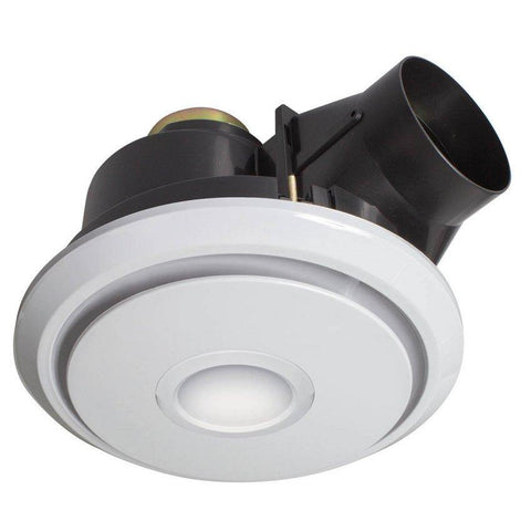 Boreal Round Exhaust Fan with LED Light - Large - Lighting Superstore