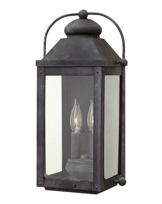 Anchorage Wall Light - Aged Zinc - Lighting Superstore