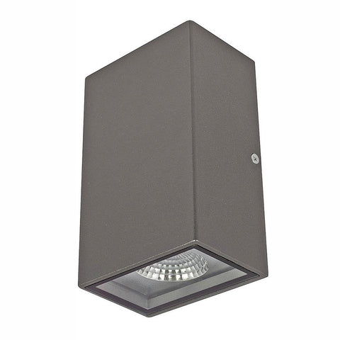 Vernier LED Up/Down Wall Light Charcoal - Lighting Superstore