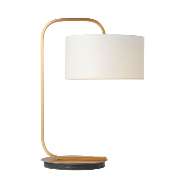 Cordell Desk Lamp Satin Brass