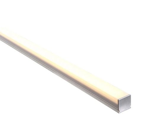 HV9693-2114 Aluminium Deep Square w diffuser PER METRE