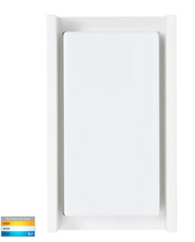 12W CCT Nepean LED IP54 Wall Light - White