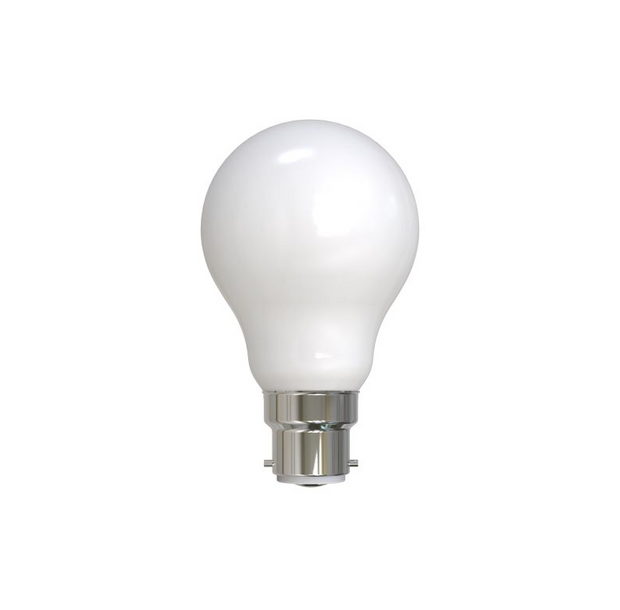7w B22 A60 Warm White Opal Dimmable LED