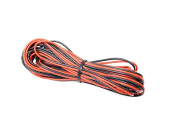 Red & Black Low Voltage Cable - 1m