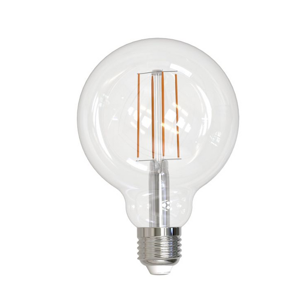 5w E27 G95 Warm White Clear Dimmable LED