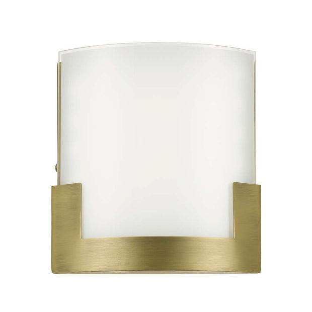 Solita Wall Light Tri-Colour LED Antique Brass Small