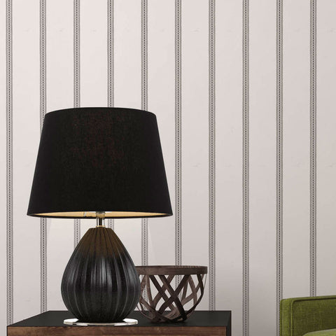 Orson Table Lamp Black and Black Shade