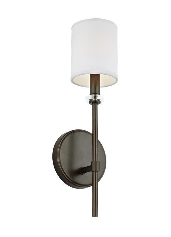 Bryan Wall Light Antique Bronze with Shade