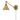 Hinkley Arti 1L Medium Wall Bracket Heritage Brass
