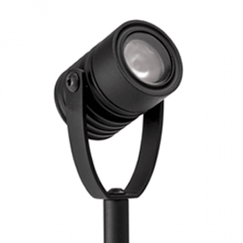 Modux One Spot Spike black with 10 degree LED - Lighting Superstore